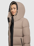  - Image from Khujo | Manteau LAREA4 GREIGE