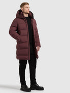  - Image from Khujo | Coat CAIUS3 MOSCATO RED