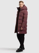  - Image from Khujo | Coat CAIUS3 MOSCATO RED