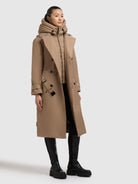  - Image from Khujo | Mantel ELENA2 COOKIE BEIGE