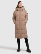  - Image from Khujo | Mantel RACHEL2 MATT COOKIE BEIGE