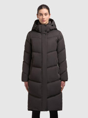 Mantel AINU2 MOODY PLUM