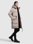  - Image from Khujo | Coat AROMA2 DUSTY BEIGE