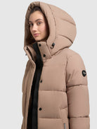  - Image from Khujo | Mantel RACHEL2 MATT COOKIE BEIGE