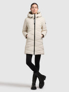  - Image from Khujo | Coat TIFF COTTON CREAM