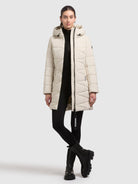  - Image from Khujo | Coat TIFF COTTON CREAM