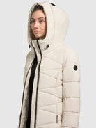  - Image from Khujo | Coat TIFF COTTON CREAM