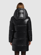  - Image from Khujo | Jas HAYA2 GLANZEND ZWART