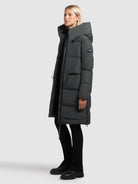  - Image from Khujo | Coat AROMA2 FOAM GREEN