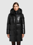  - Image from Khujo | Jas HAYA2 GLANZEND ZWART