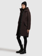  - Image from Khujo | Coat WEBB MOODY PLUM