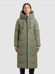 Mantel LINARI MUTED GREEN