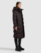  - Image from Khujo | Mantel COULIN MATT MOODY PLUM