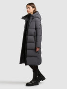  - Image from Khujo | Mantel COULIN MATT STEEL GREY