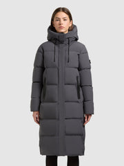 Mantel COULIN MATT STEEL GREY