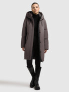  - Image from Khujo | Mantel NEAN GRAPHITE GREY