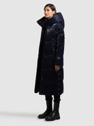  - Image from Khujo | Mantel PULSET SHINY MIDNIGHT BLUE