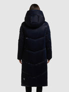  - Image from Khujo | Mantel PULSET SHINY MIDNIGHT BLUE