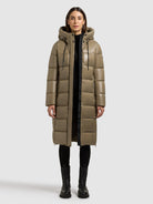  - Image from Khujo | Coat WILLA CANE BROWN