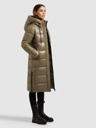  - Image from Khujo | Coat WILLA CANE BROWN