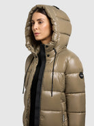  - Image from Khujo | Coat WILLA CANE BROWN