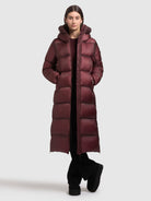  - Image from Khujo | Coat ZINNIA MAHOGANY RED