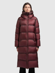 Coat ZINNIA MAHOGANY RED