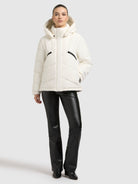  - Image from Khujo | Jacke EVANDE LUNA WHITE