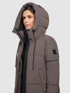  - Image from Khujo | Mantel LUMRA2 GRAPHITE GREY