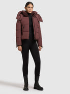  - Image from Khujo | Jacket PETUNIA MOSCATO RED