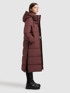  - Image from Khujo | Coat SILENE MOSCATO RED