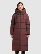  - Image from Khujo | Coat SILENE MOSCATO RED