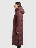  - Image from Khujo | Coat SILENE MOSCATO RED