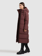  - Image from Khujo | Coat SILENE MOSCATO RED
