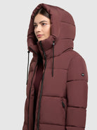  - Image from Khujo | Coat SILENE MOSCATO RED