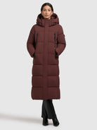  - Image from Khujo | Coat RUBINA2 MATT MOSCATO RED