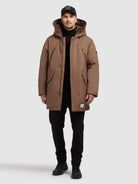  - Image from Khujo | Mantel NATE RUST BROWN