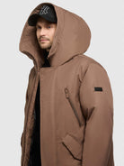  - Image from Khujo | Mantel NATE RUST BROWN