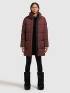  - Image from Khujo | Mantel HAYA2 MATT MOSCATO RED