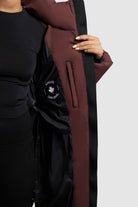  - Image from Khujo | Mantel HAYA2 MATT MOSCATO RED