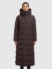 Mantel CLARESSE2 MOODY PLUM