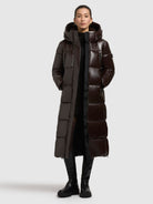  - Image from Khujo | Coat RUBINA2 SHINY MOODY PLUM