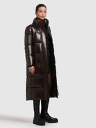  - Image from Khujo | Coat RUBINA2 SHINY MOODY PLUM