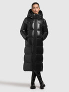  - Image from Khujo | Coat RUBINA2 SHINY BLACK