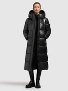  - Image from Khujo | Coat RUBINA2 SHINY BLACK