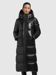 Coat RUBINA2 SHINY BLACK