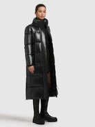  - Image from Khujo | Coat RUBINA2 SHINY BLACK