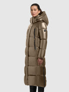  - Image from Khujo | Coat RUBINA SHINY KANE BROWN