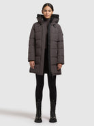  - Image from Khujo | Coat KELSI GRAPHITE GRAY