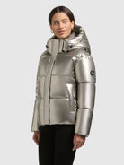  - Image from Khujo | Jacke DEVINA2 SHINY ROYAL SILVER